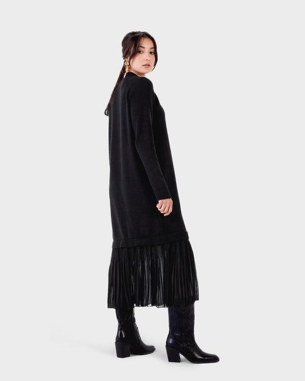 Winter Sweet Dress in Black
