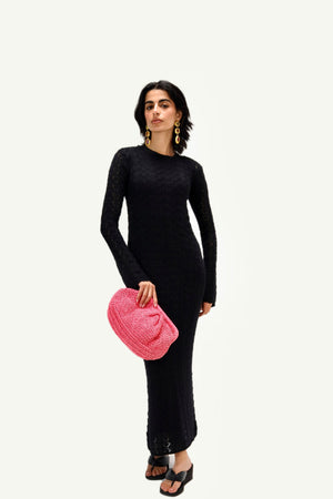 Beachday Maxi Dress in Black