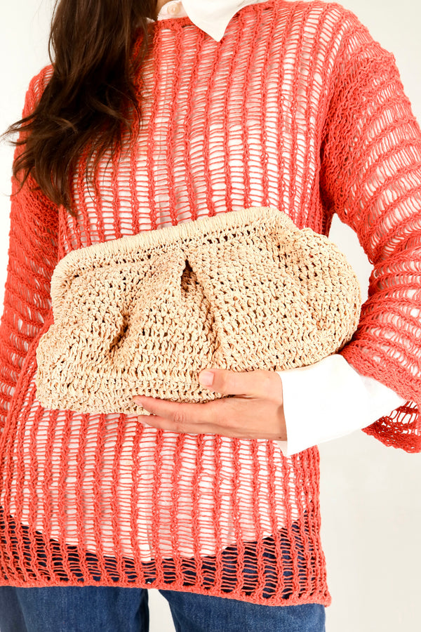 Island Dream jumper in Brick