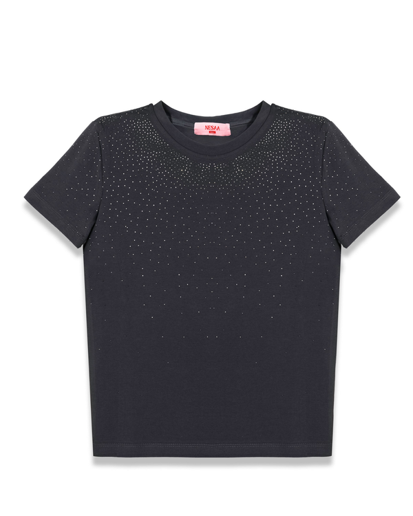 Bling-Bling Tee in Space Grey