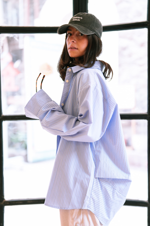 Oxford with a Twist in Blue