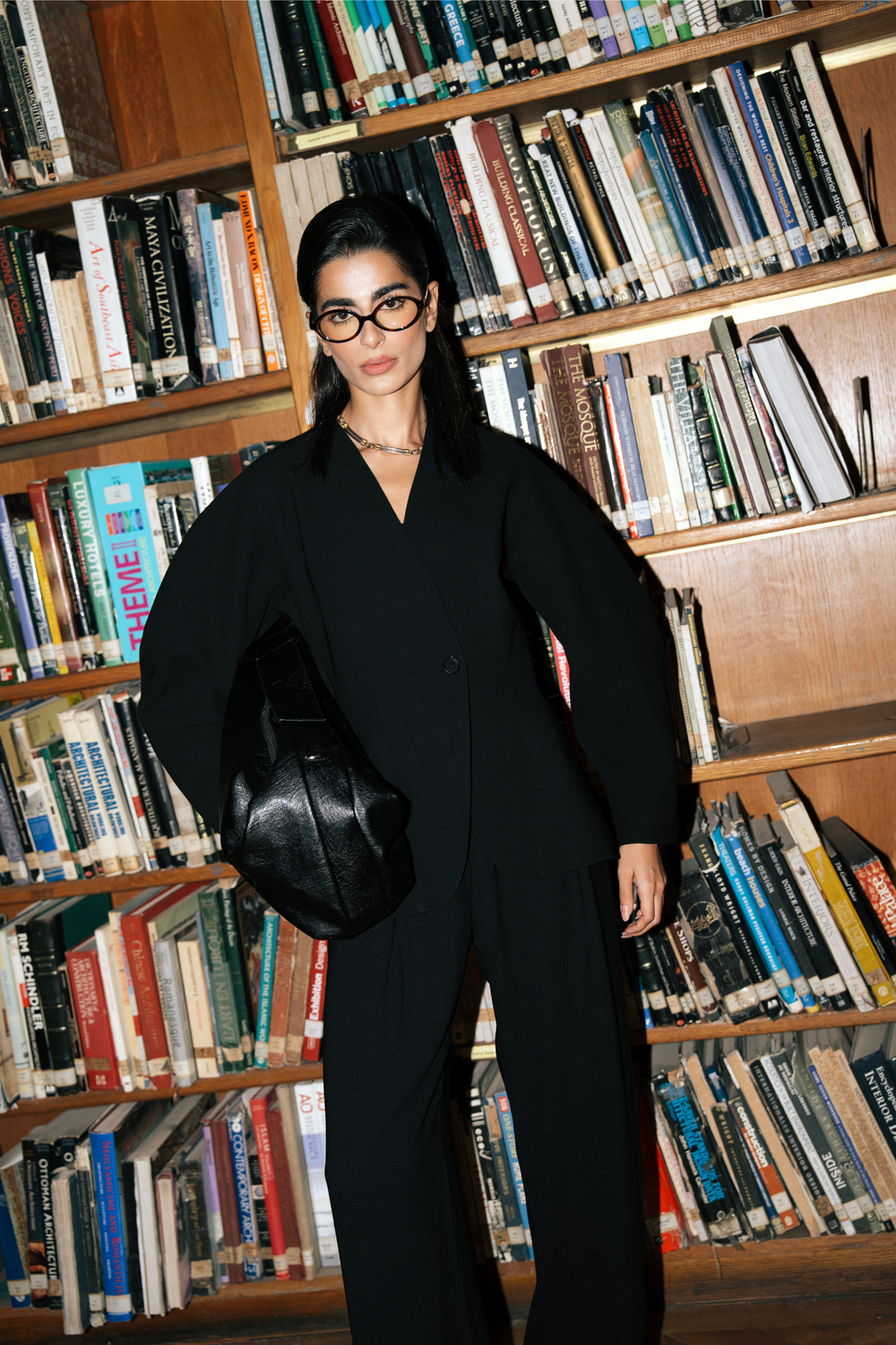 Sculpt Blazer in Black
