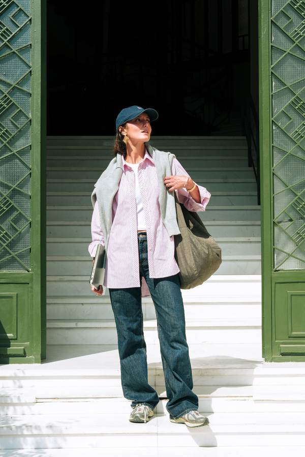 Oxford with a Twist in Pink