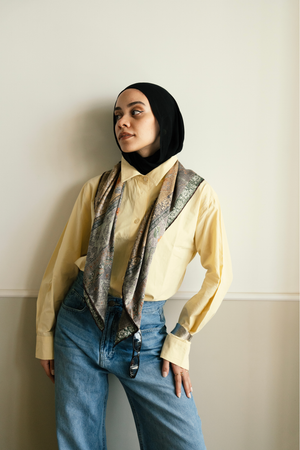 Poplin Shirt in Butter Yellow