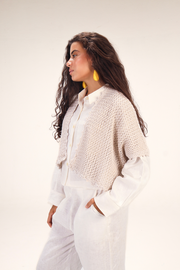 Sunny Day Cardigan in Beige