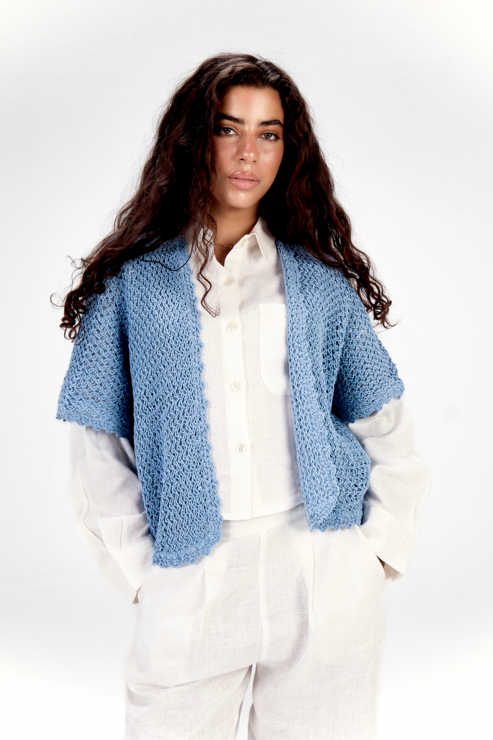 Sunny Day Cardigan in Blue