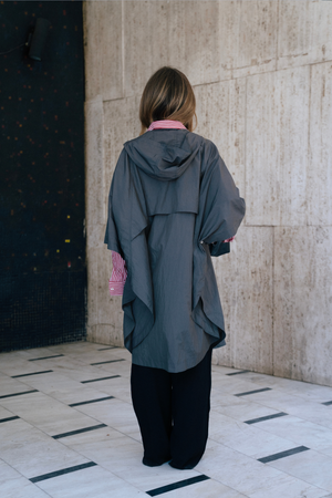 Explorer Waterproof Coat in Dark Grey