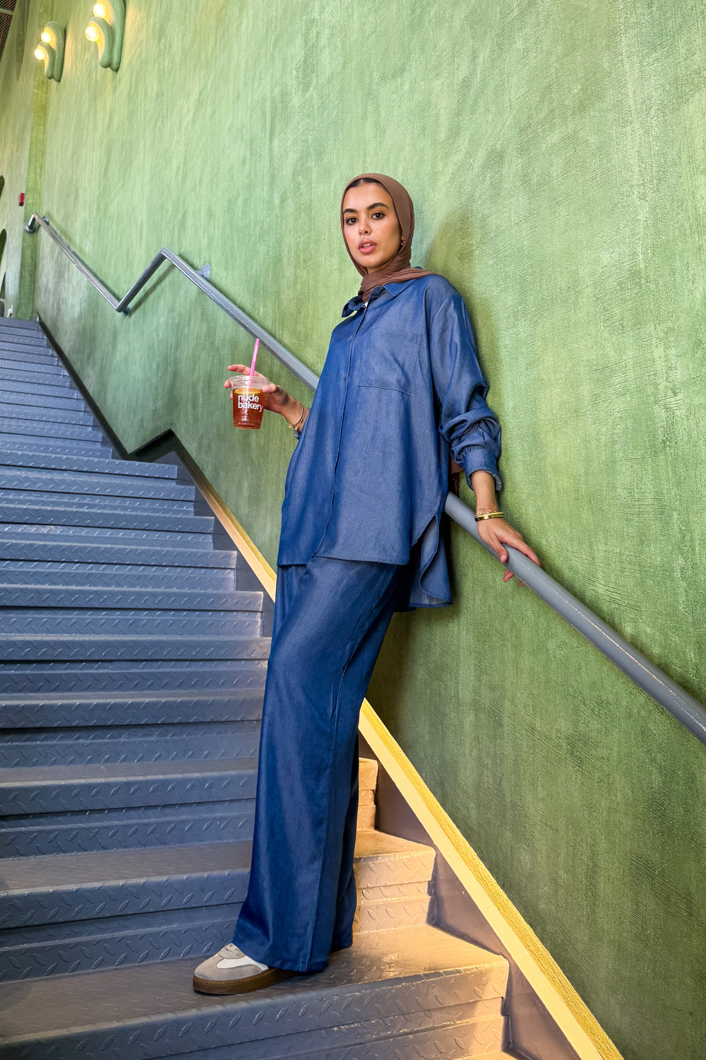 True Blue Pants in Dark Blue