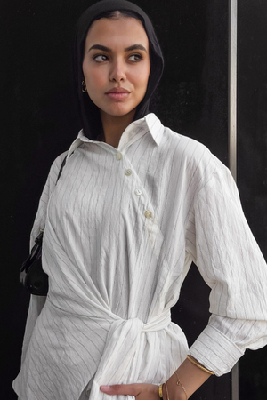 Shifted Top in White