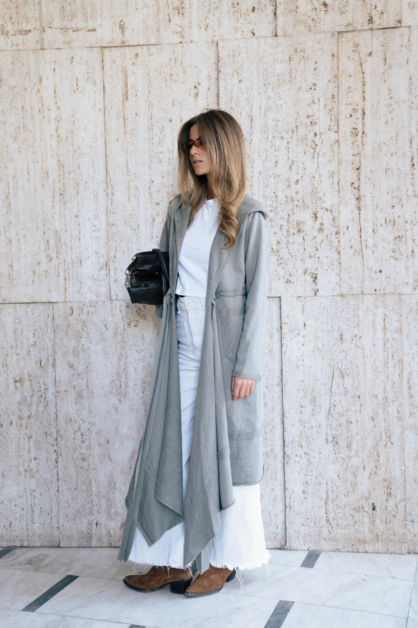 Over You Midi Cardigan in Olive