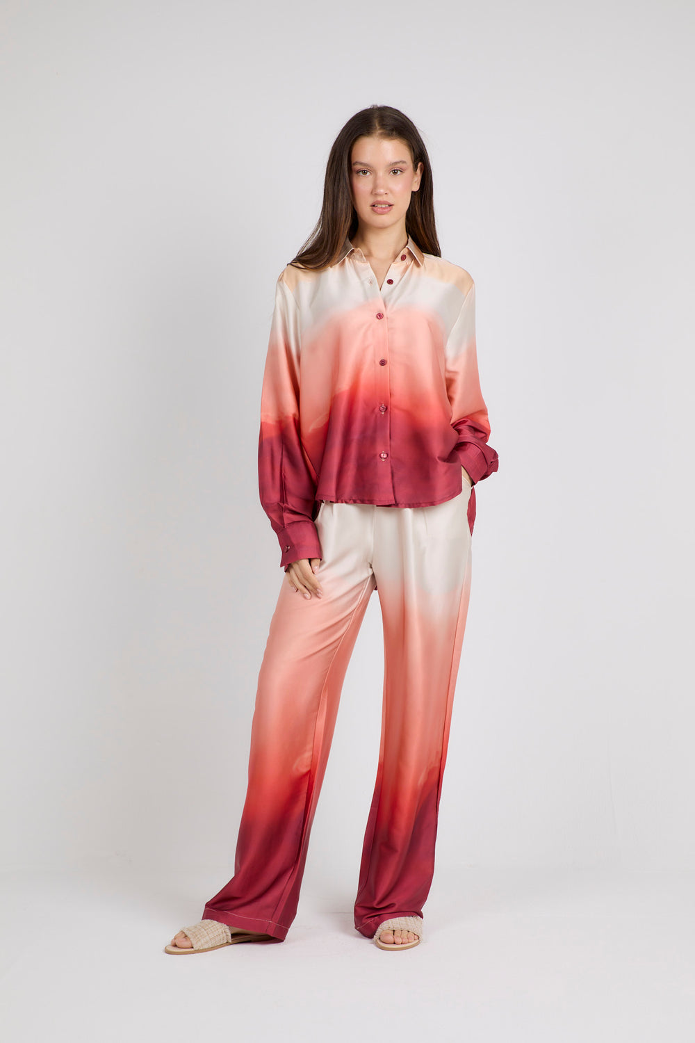 Dusk Satin Shirt