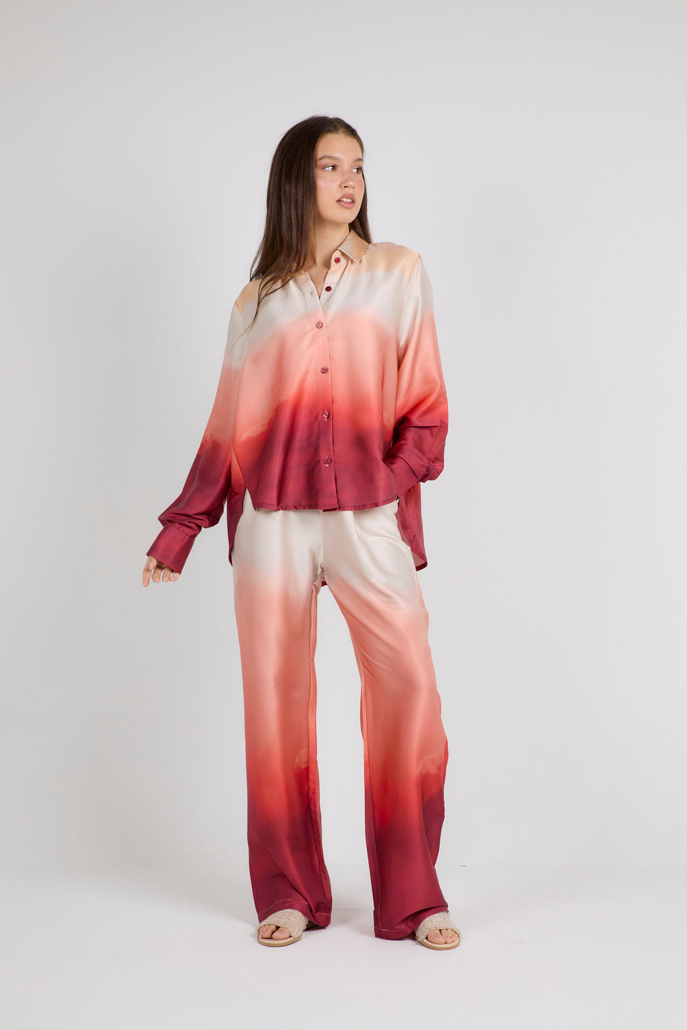 Dusk Satin Shirt
