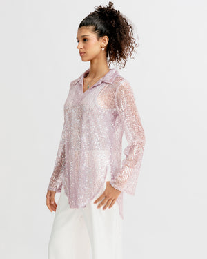 Hotline Bling Top in Purple