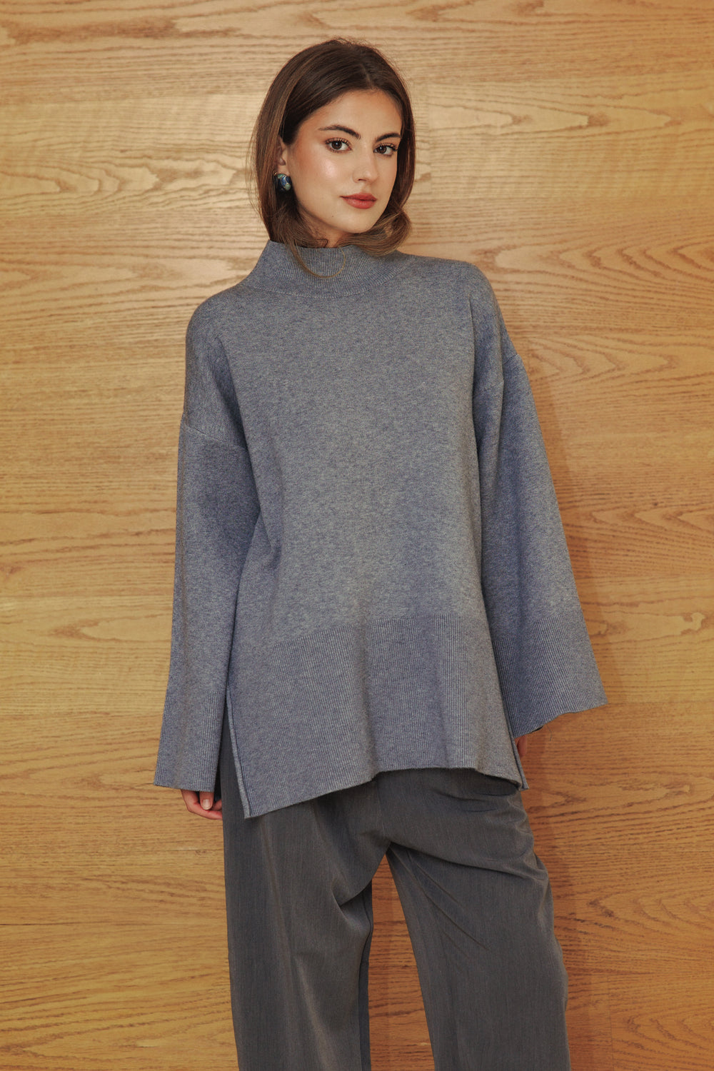 Oversized Sweater in Grey