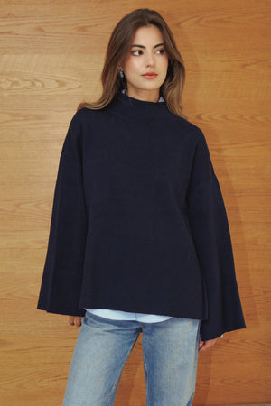 Oversized Sweater in Navy