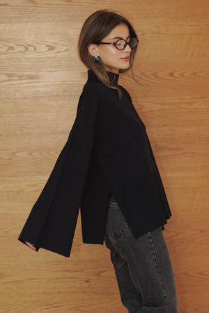 Oversized Sweater in Black