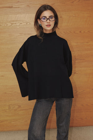 Oversized Sweater in Black