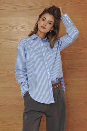 Striped Shirt in Blue