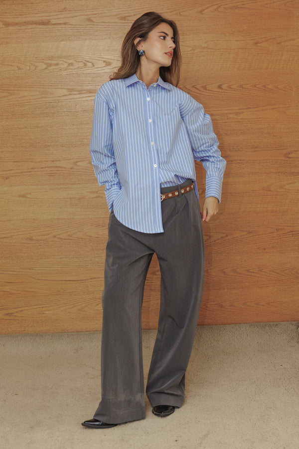 Striped Shirt in Blue