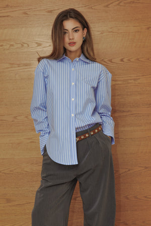 Striped Shirt in Blue