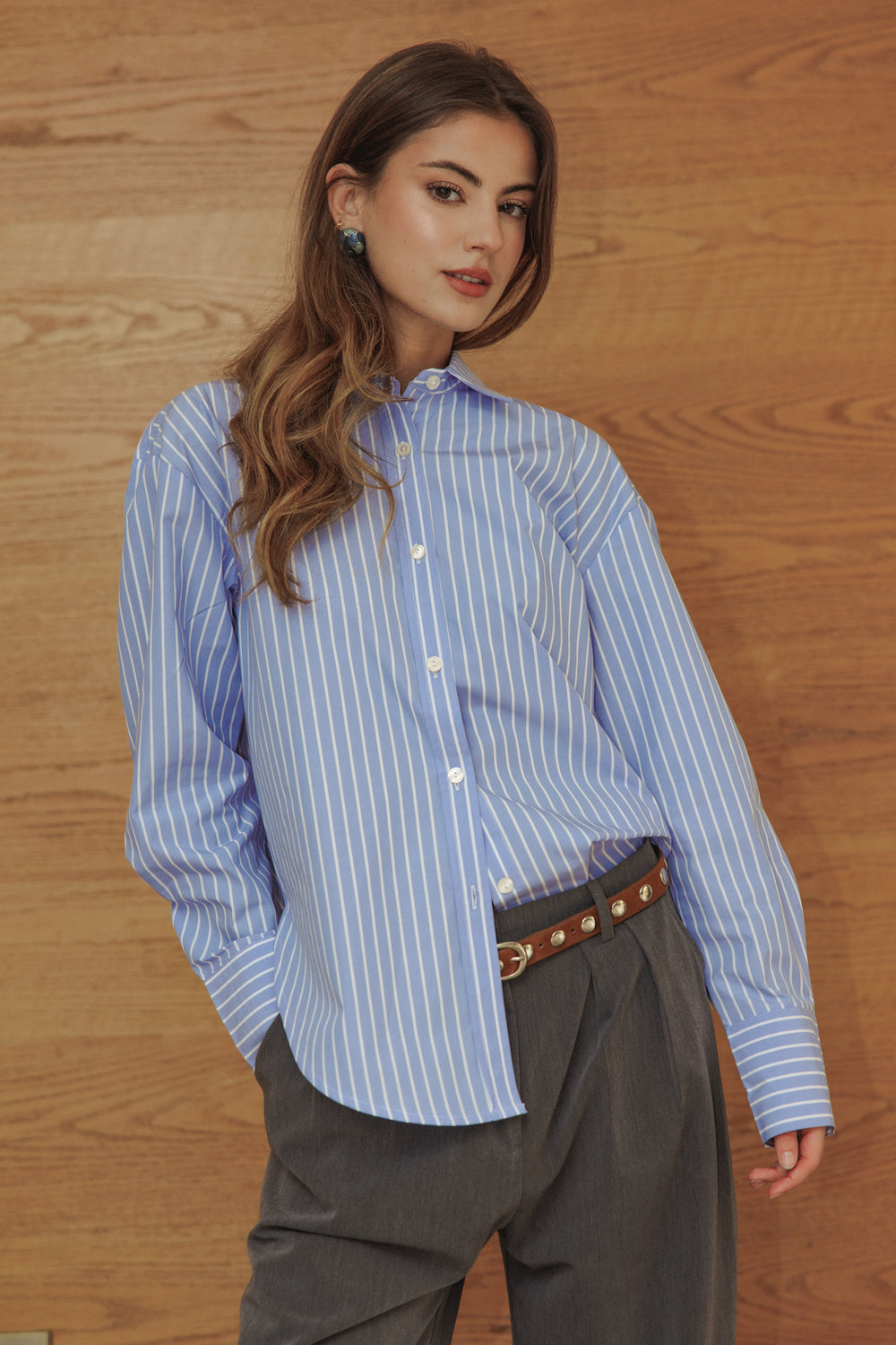 Striped Shirt in Blue