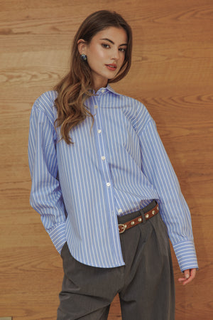 Striped Shirt in Blue