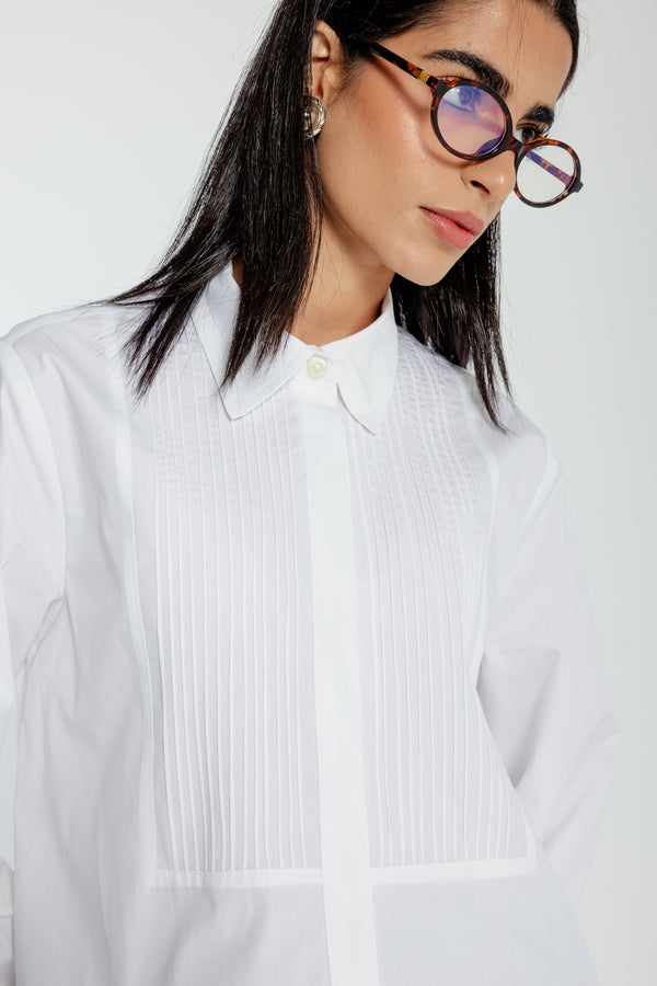 Piano Pleats Shirt