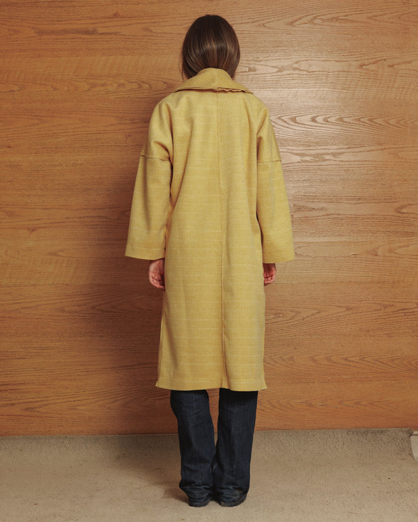 Mustard Wool Coat