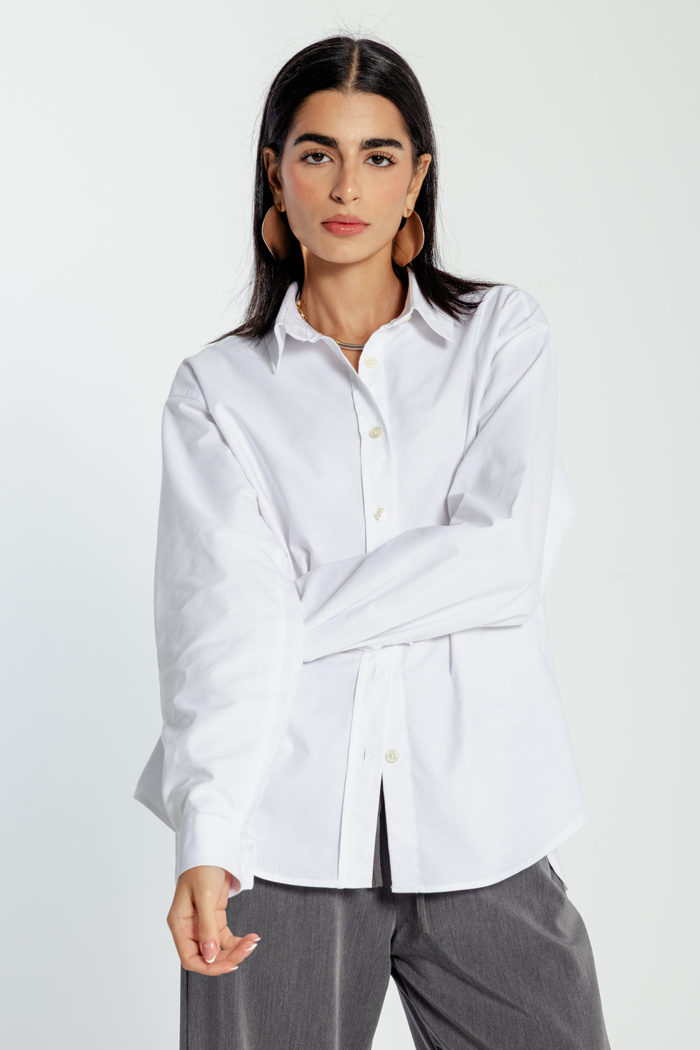 Classic Oxford Shirt in White