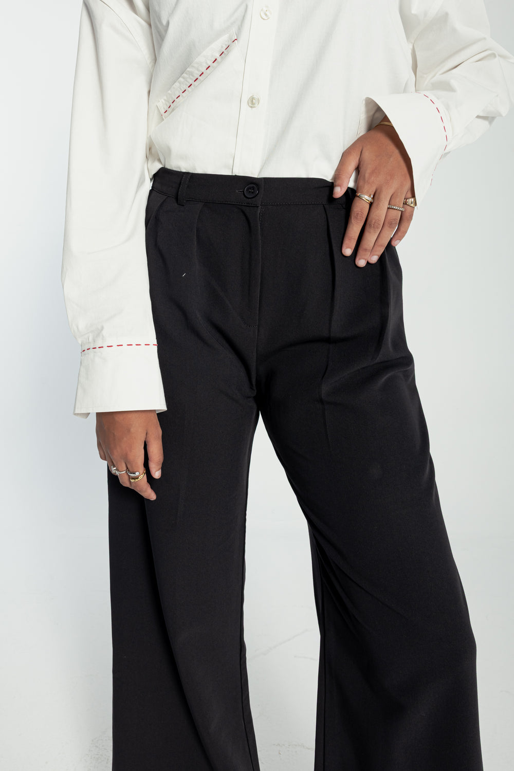 Gutsy Trousers in Black