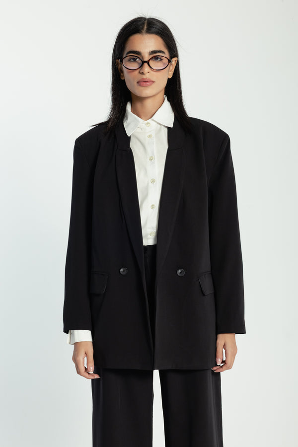 Oversized Blazer in Black