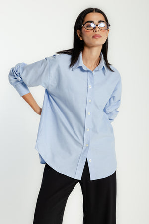 Classic Oxford Shirt in Blue