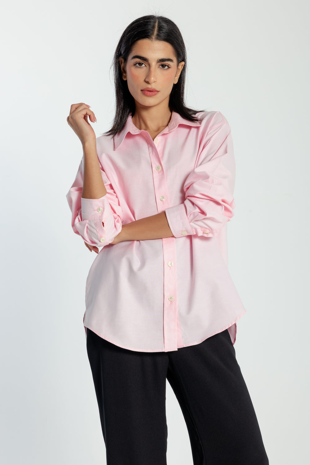 Classic Oxford Shirt in Pink