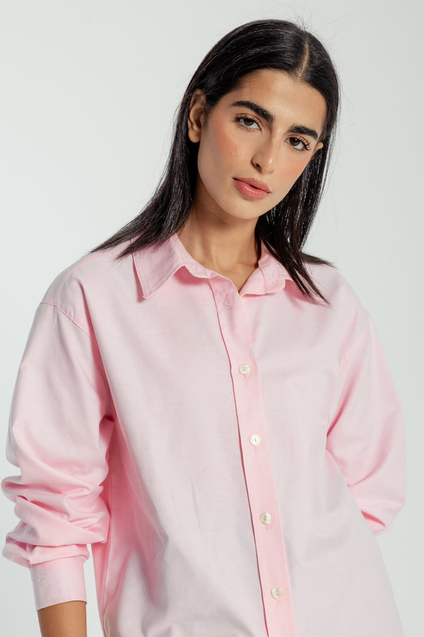 Classic Oxford Shirt in Pink
