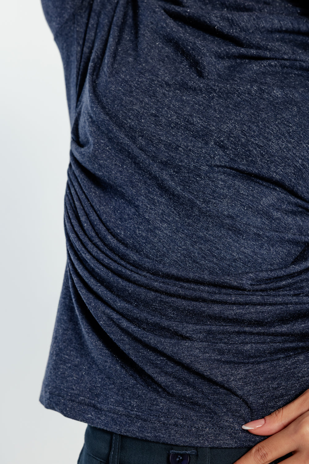 Hot Glam Top in Navy