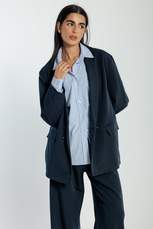 Oversized Blazer in Navy