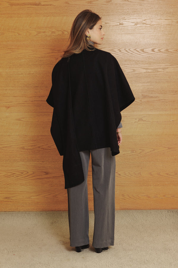Asymmetric Cape in Black