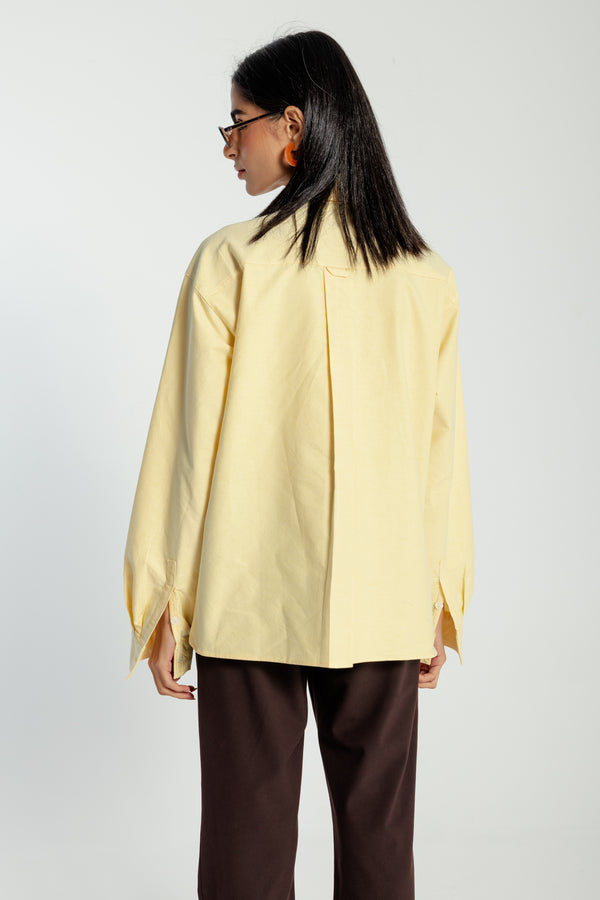 Classic Oxford Shirt in Yellow