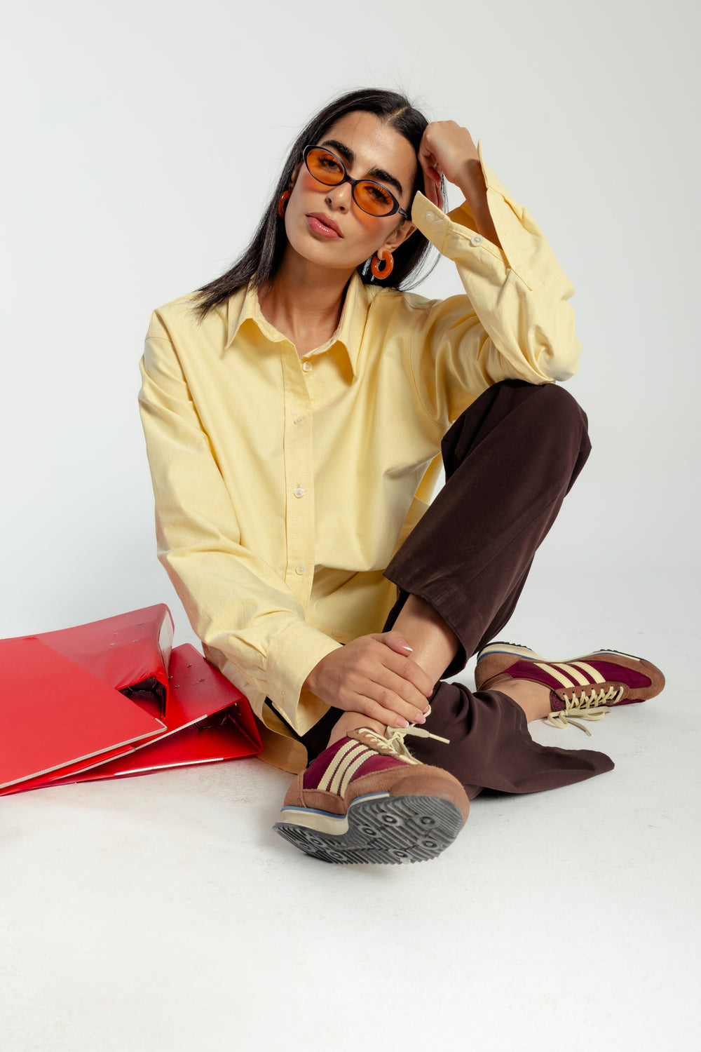 Classic Oxford Shirt in Yellow
