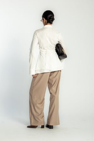Cinched Waist Shirt
