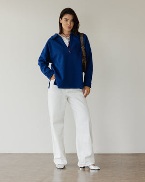Hustler Jumper in Navy