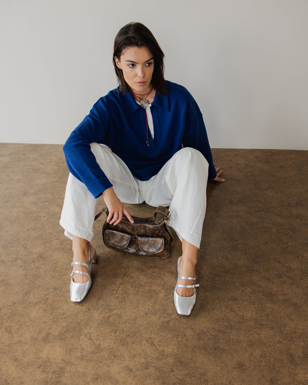 Hustler Jumper in Navy