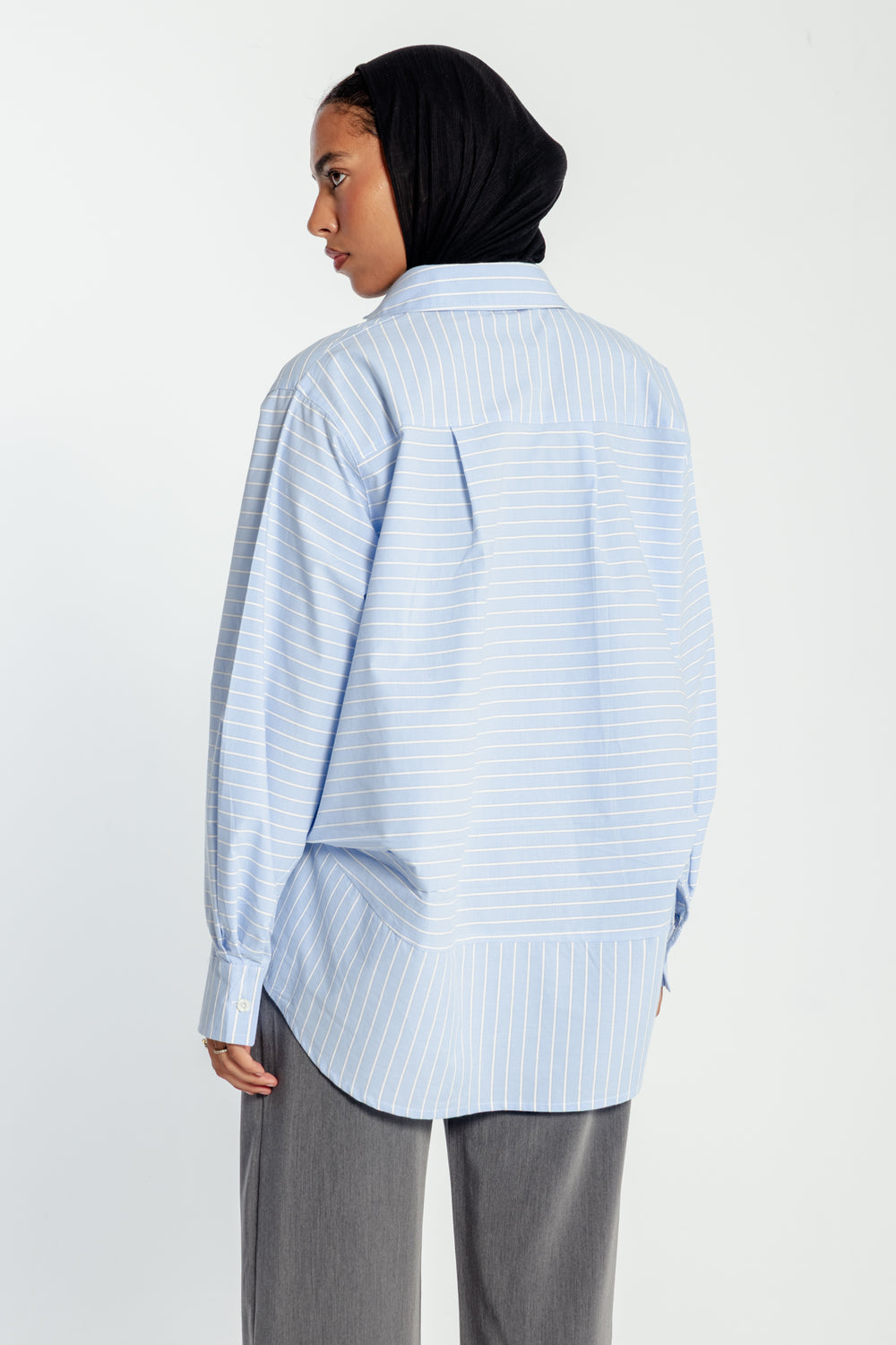 Stripes Blue Shirt
