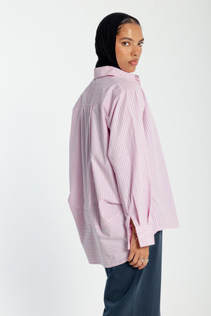 Oxford with a Twist in Pink