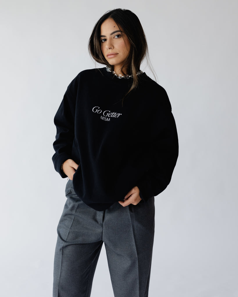 The Go Getter Sweatshirt In Black