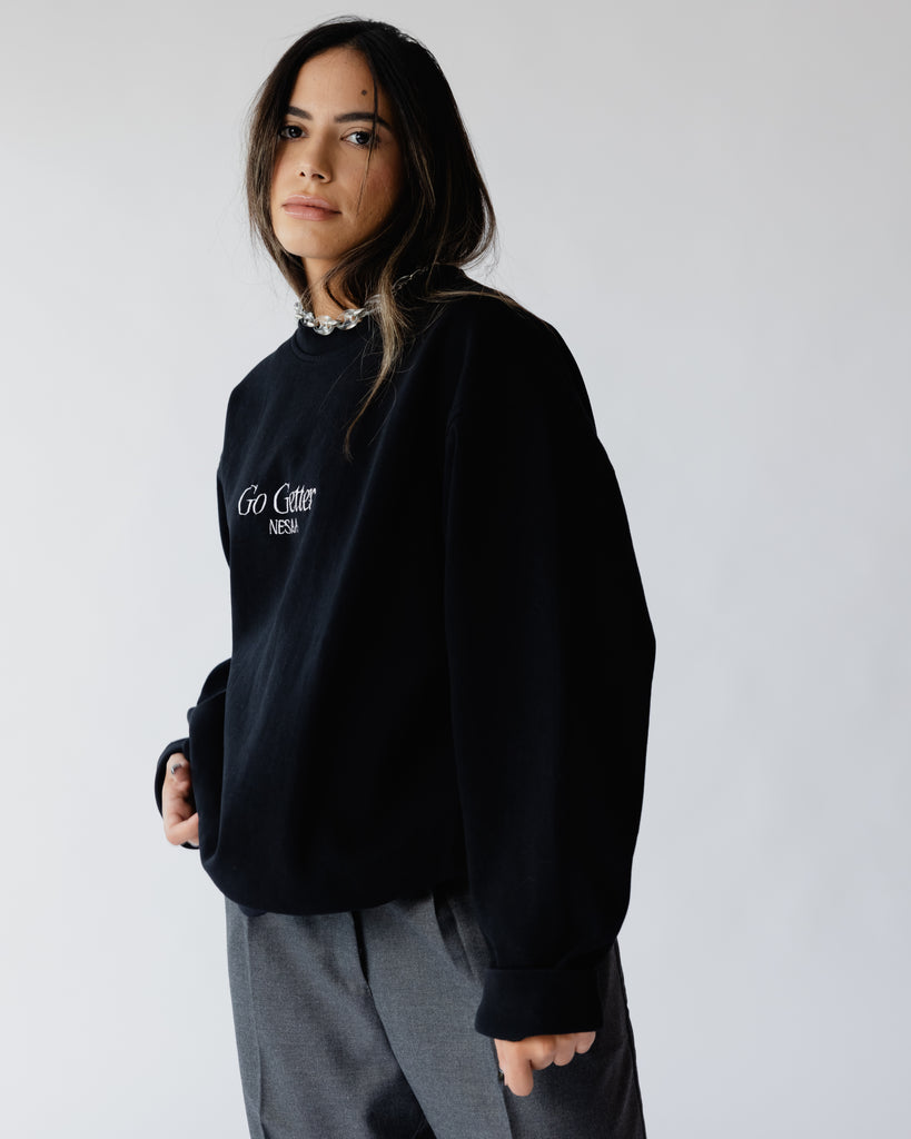 The Go Getter Sweatshirt In Black