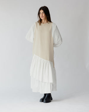 Queen of Hearts Beige Dress