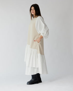 Queen of Hearts Beige Dress