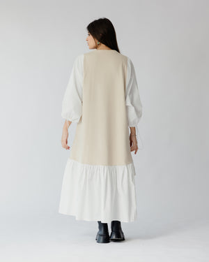 Queen of Hearts Beige Dress