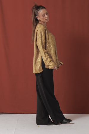 Stardust Sweater In Gold